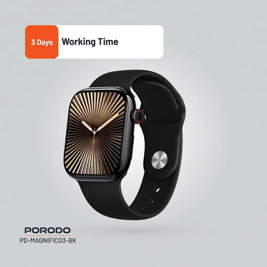 Porodo Magnifico 3 Smart Watch