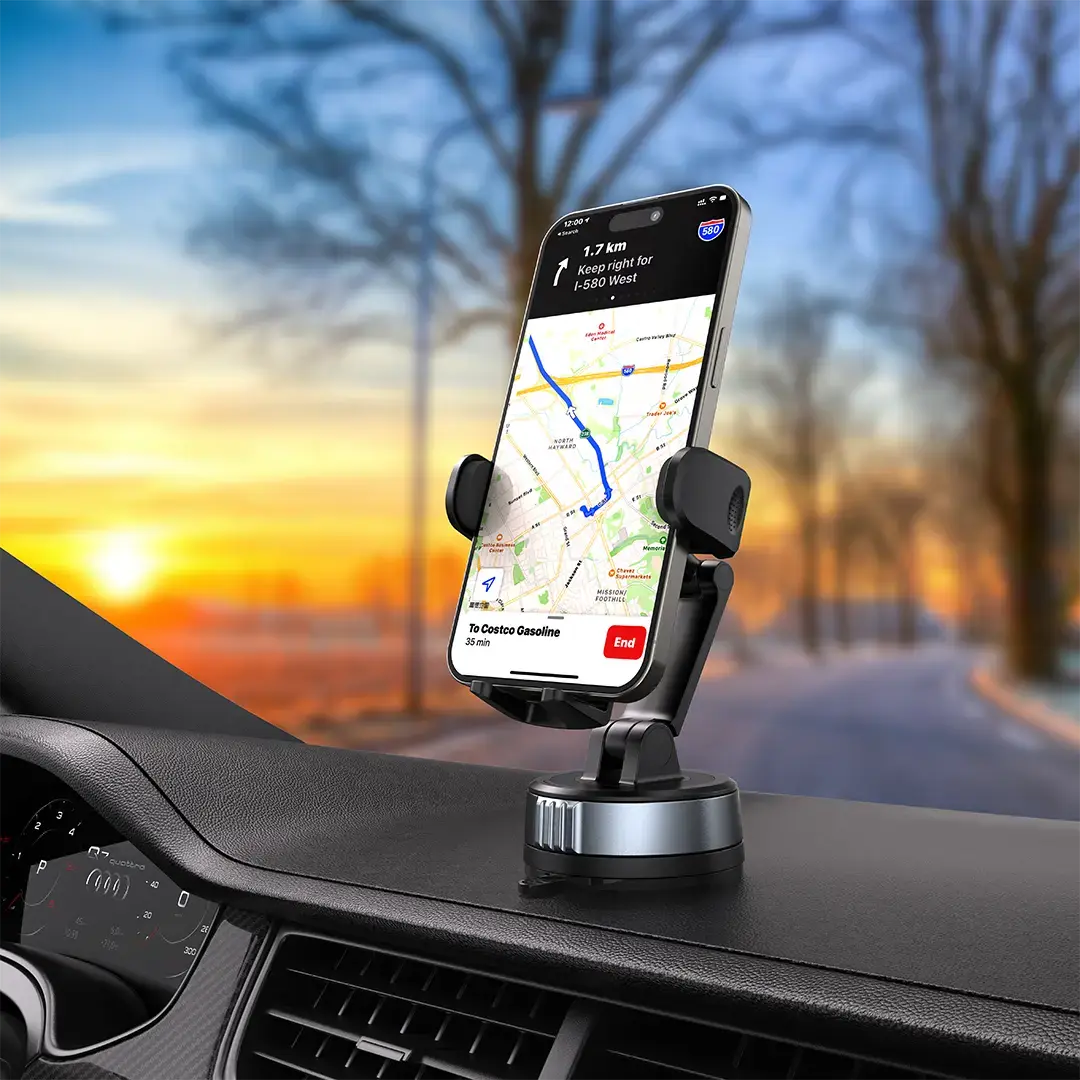 Porodo Robson - Cradle Suction Phone Holder