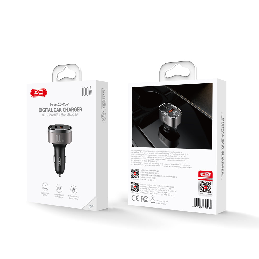 CC61 100W CAR CHARGER