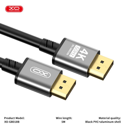 GB018B DP METAL HDMI 5M