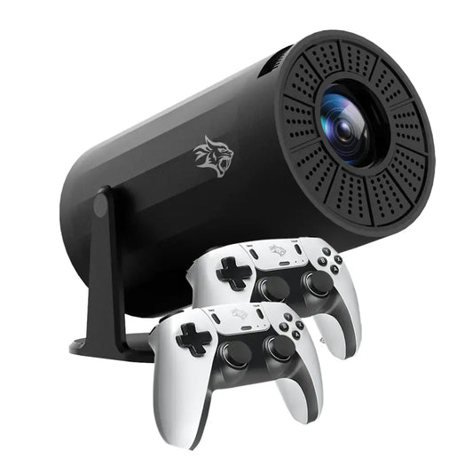 Porodo Gaming Projector with Controllers - Black