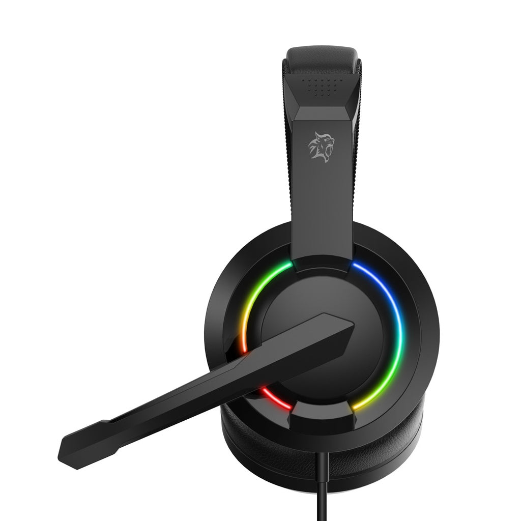 Porodo Gaming 4 in 1 Combo with Keyboard, Headphone, Mouse and Mouse Pad - Black