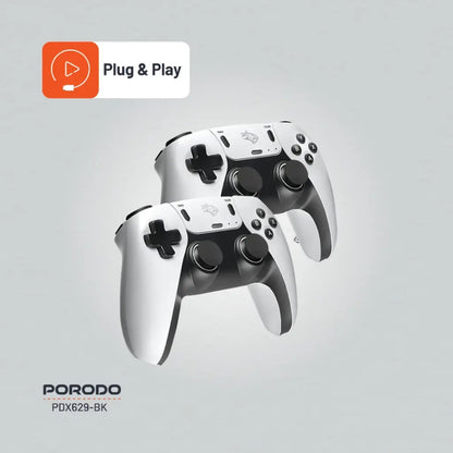 Porodo Gaming Projector with Controllers - Black