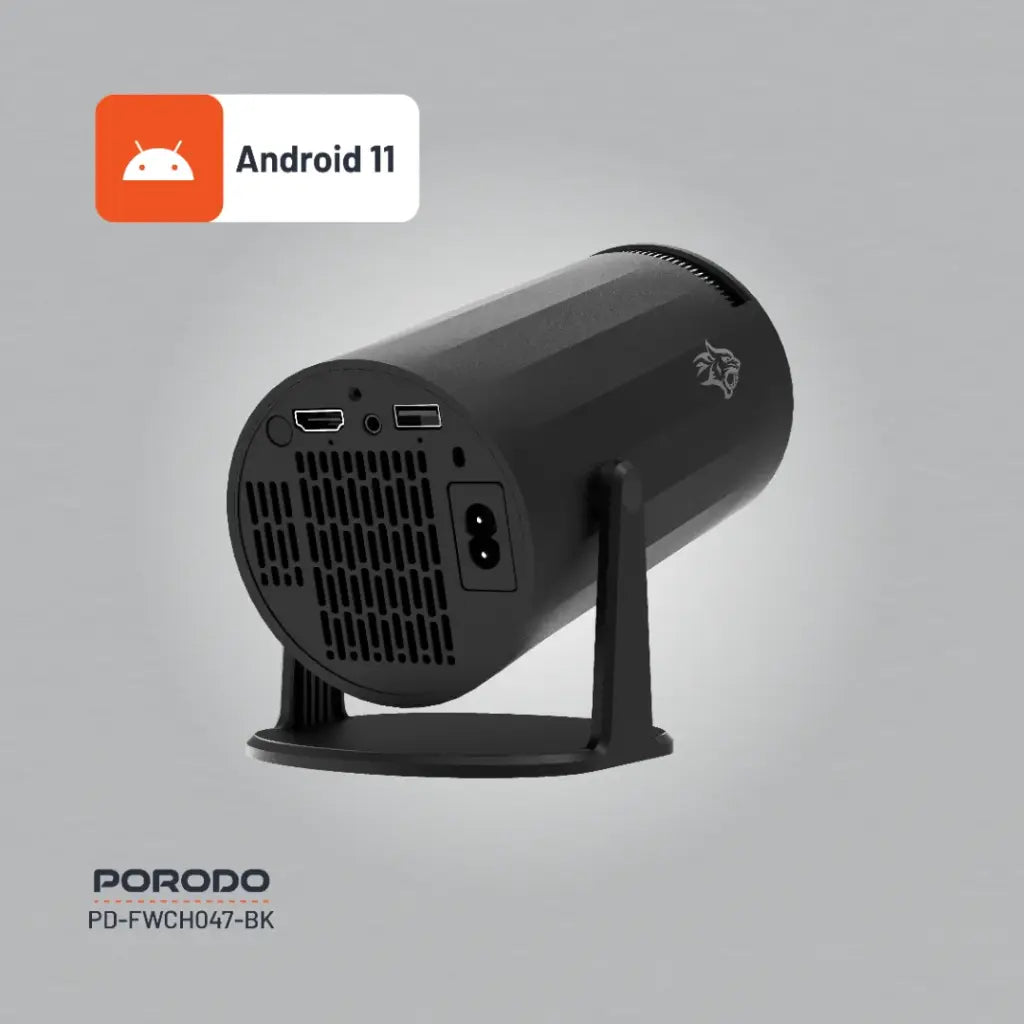 Porodo Gaming Projector with Controllers - Black