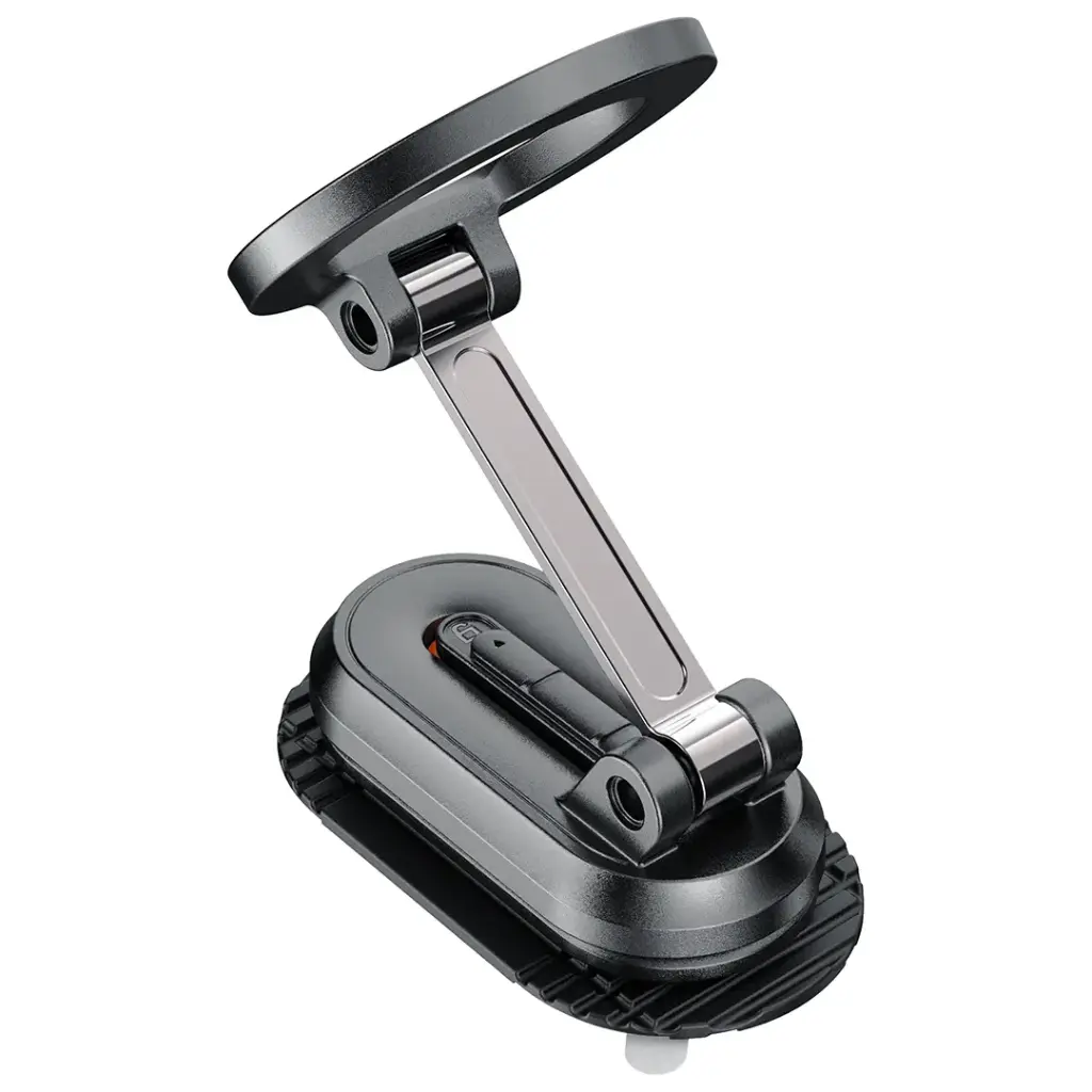 Porodo GripFold MagSafe Rotatable Car Mount 360° Full Rotation - Black
