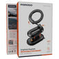 Porodo GripFold MagSafe Rotatable Car Mount 360° Full Rotation - Black