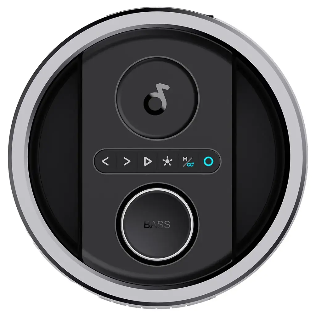 Porodo Soundtec Tiesto Portable Karaoke Speaker - Black