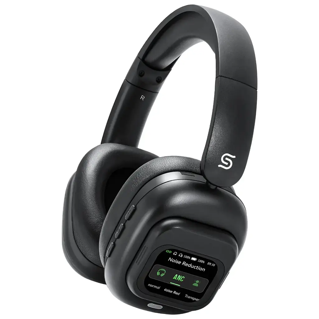 Porodo Soundtec Touchwave ANC Headphone with Detachable Touch Screen