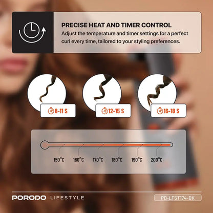 Porodo Lifestyle Automatic Hair Curler