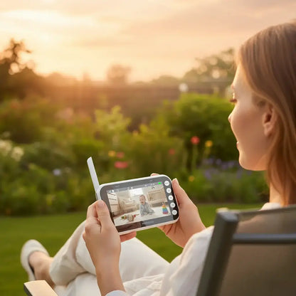 Porodo Lifestyle Lumi Baby Smart Monitor with Camera and Display Screen