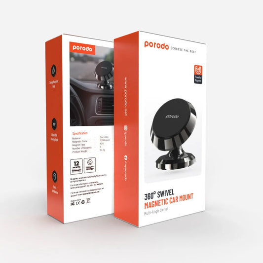 Porodo 360° Rotating Mobile & Tablet Stand