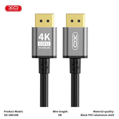 GB018B DP METAL HDMI 5M